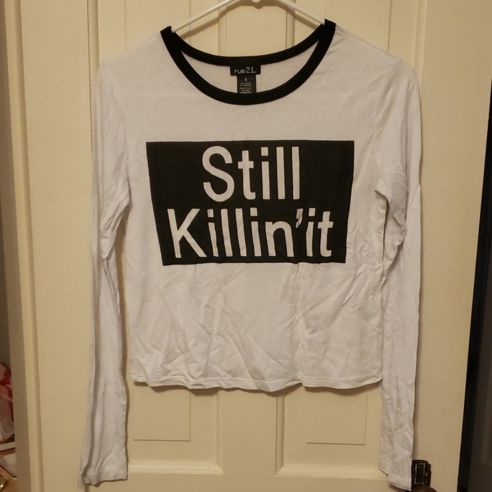 Long sleeve Crop-top